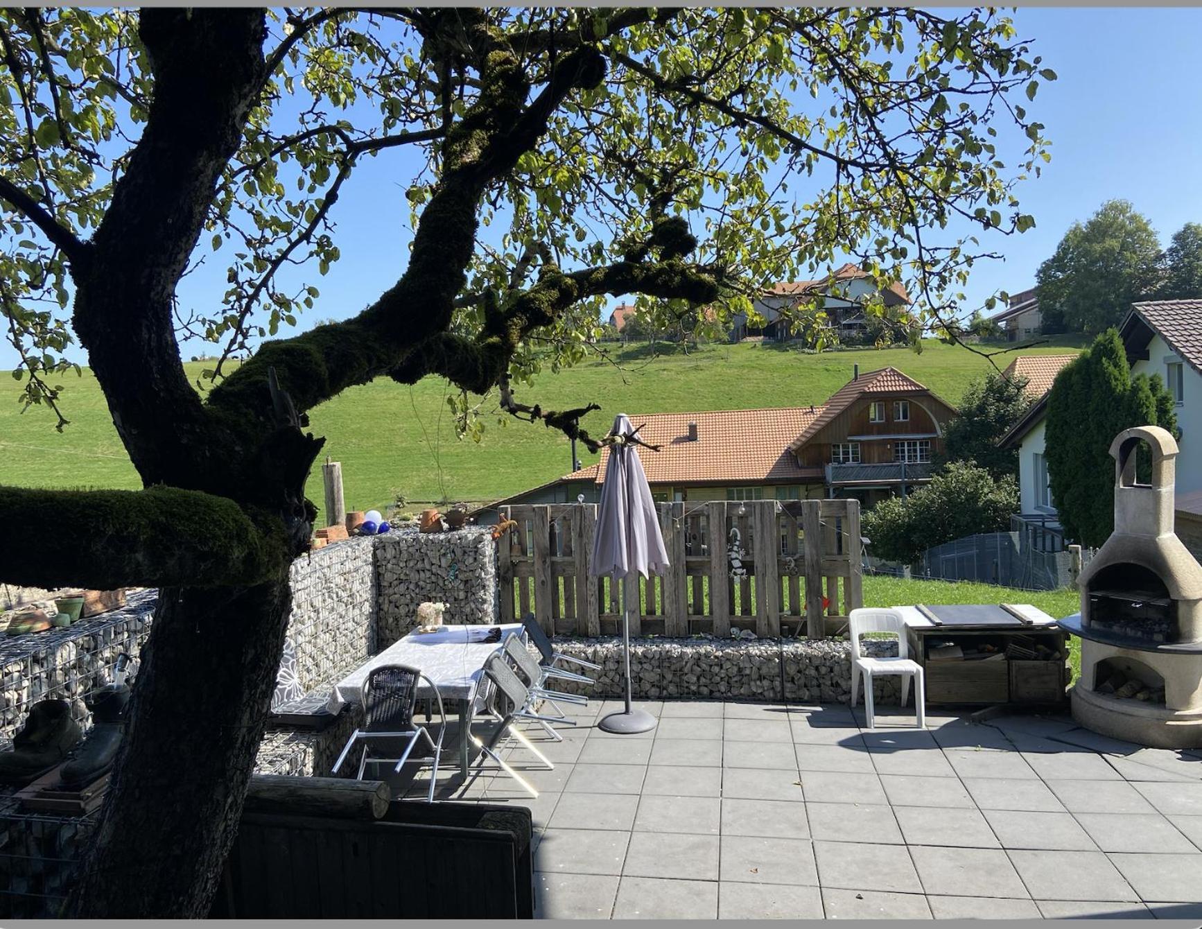 Naturnahe Familienwohnung Ruschegg Экстерьер фото