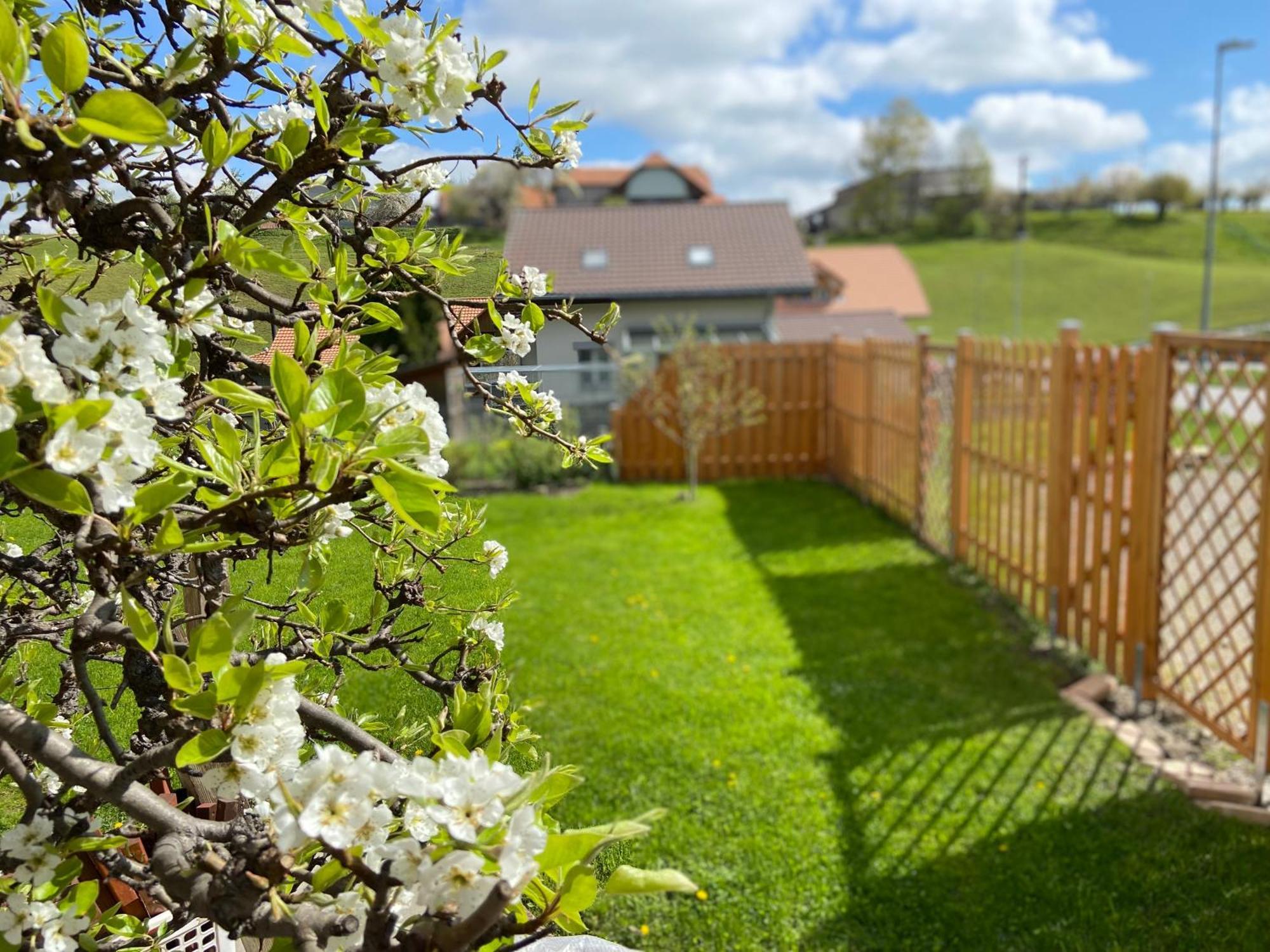 Naturnahe Familienwohnung Ruschegg Экстерьер фото