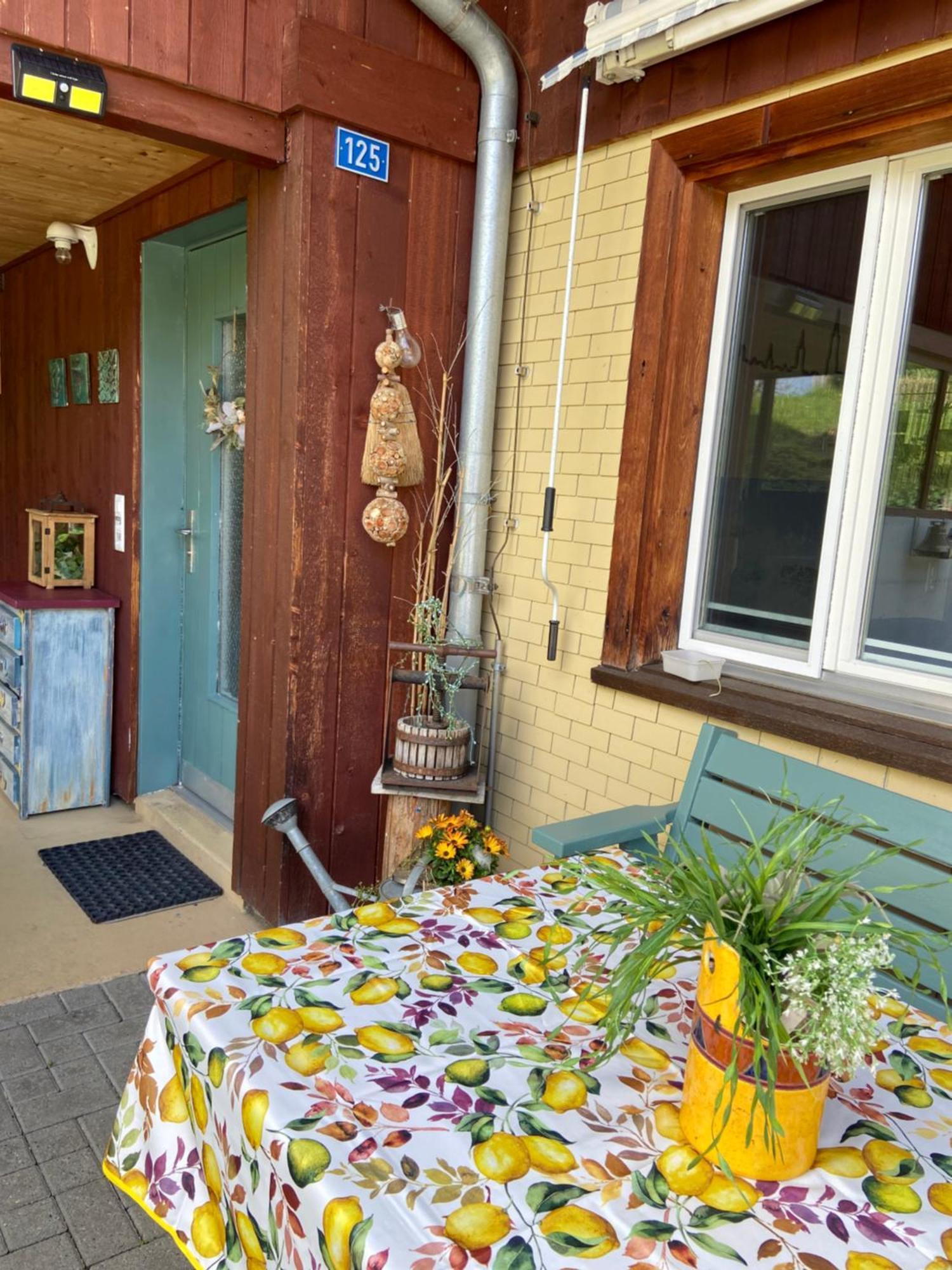 Naturnahe Familienwohnung Ruschegg Экстерьер фото